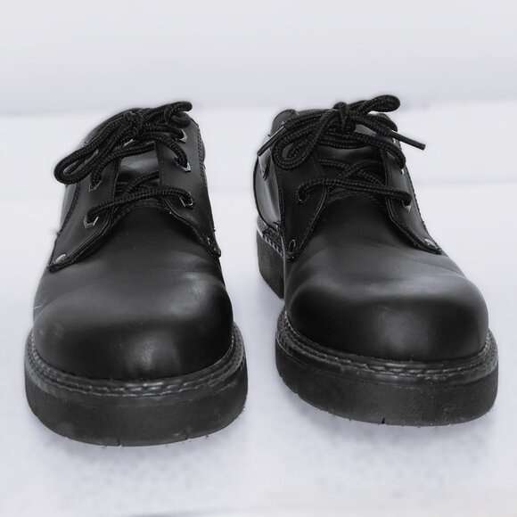 Black Lace up Dress Shoes for Men - Picture 5 of 8